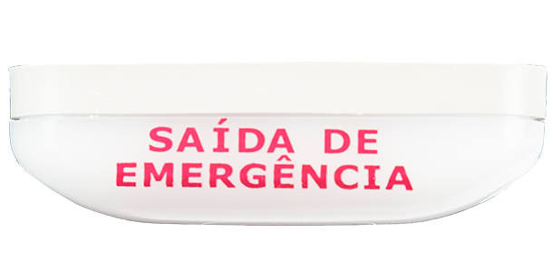 LANTERNA SA�DA DE EMERG�NCIA