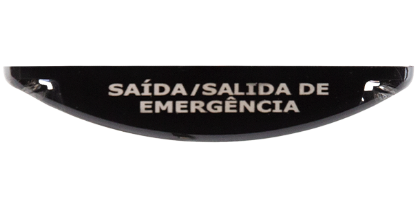 LANTERNA SA�DA DE EMERG�NCIA